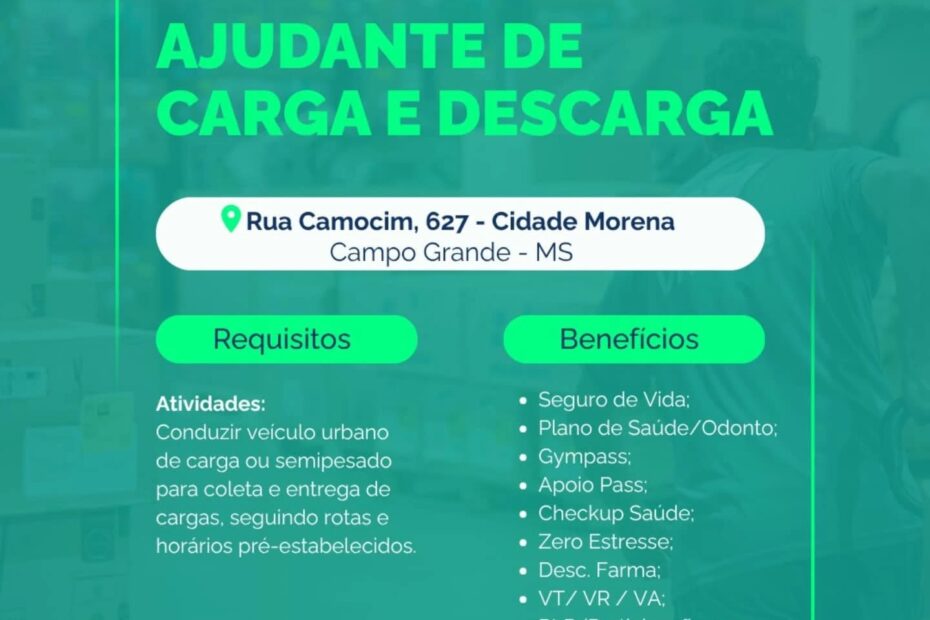 Junte-se à equipe Vitlog! Temos oportunidades incríveis para você